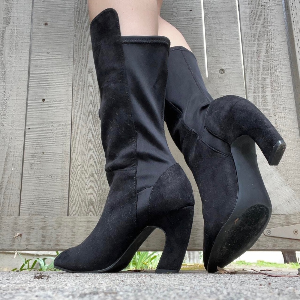 Mid calf kitten booties!